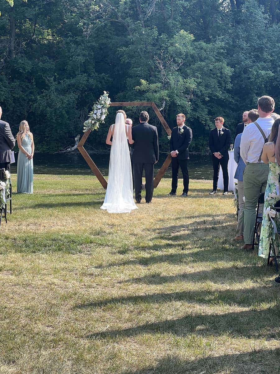 Outdoor-Venue-1 A Couple Getting Married At Riverbend Outdoor Wedding Venue